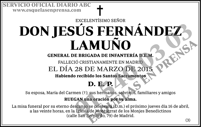 Jesús Fernández Lamuño